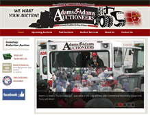 Tablet Screenshot of adamsandadams.com